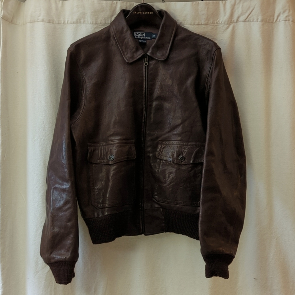 Ralph Lauren Genuine Leather Jacket